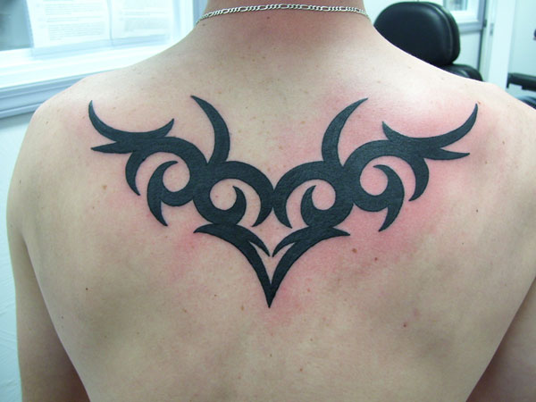 16+ Upper Back Tribal Tattoos