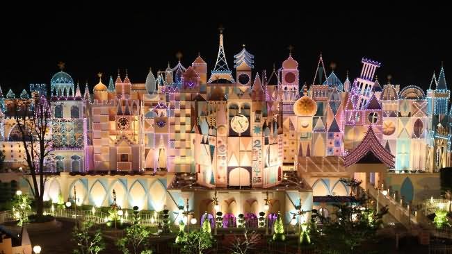 Disneyland Hong Kong Night View