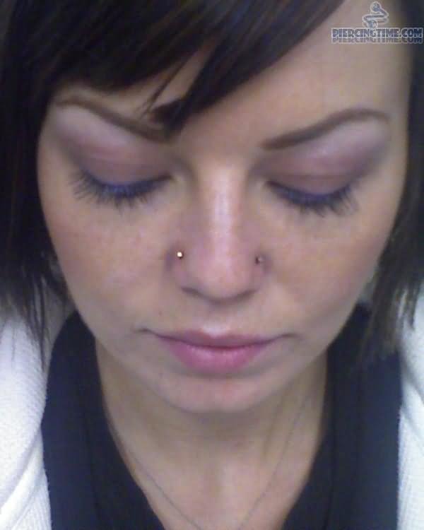 Double Nose Piercing For Women