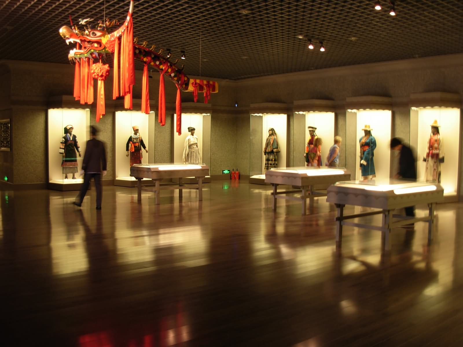 Ethnic Minority Costume Display At The Shanghai Museum