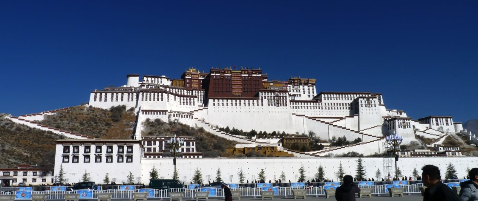 Front View Of The Potala Palace, Tibet