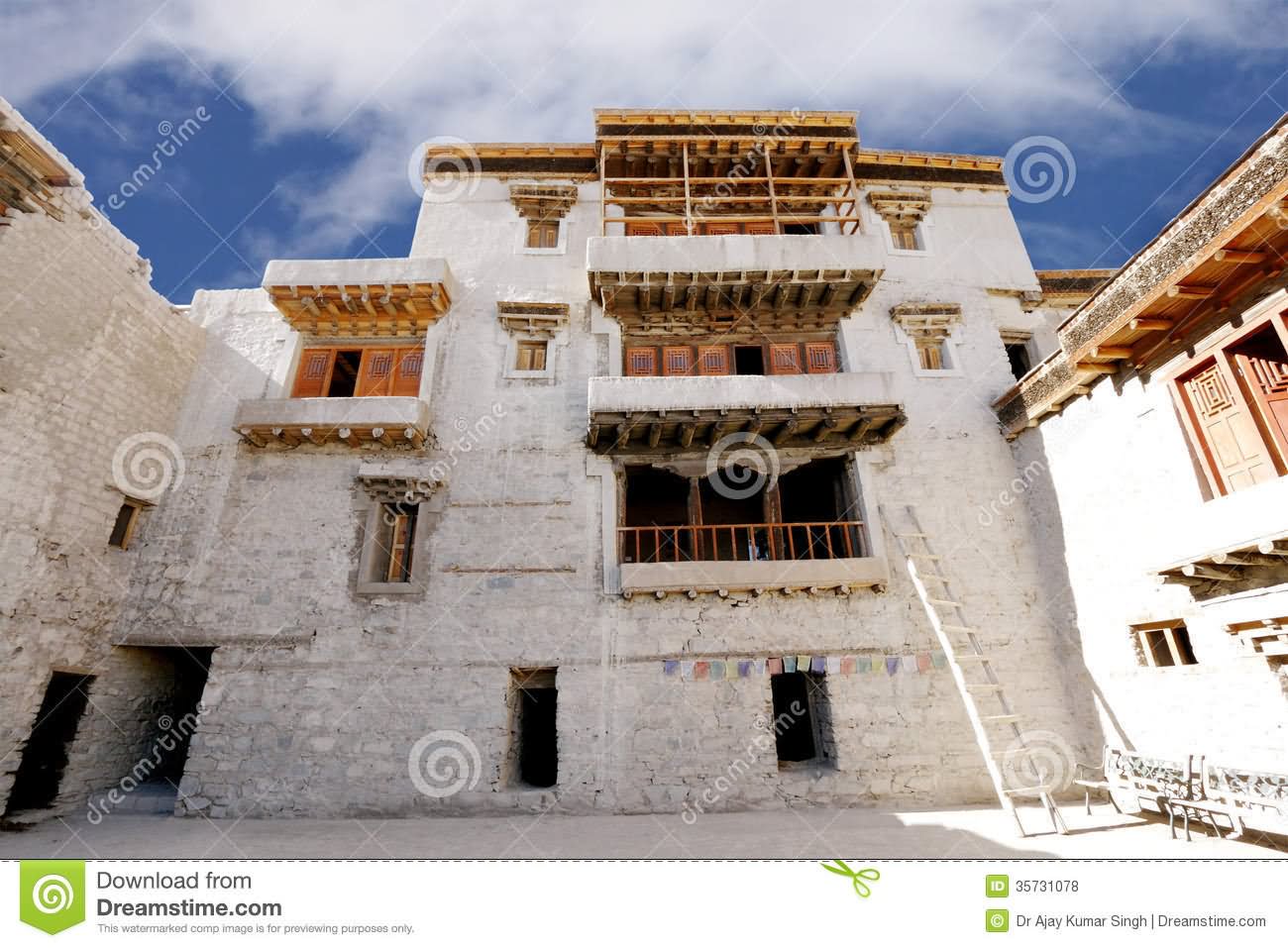 Inside Leh Palace Picture