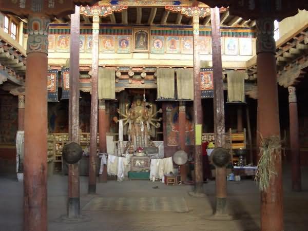 Inside View Of The Leh Palace In Leh