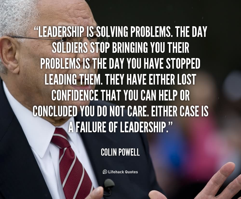 colin powell leadership traits