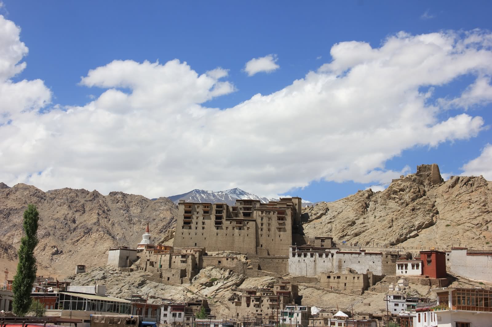 Leh Ancient Palace View In Leh Ladakh
