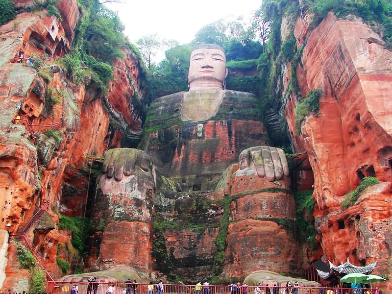 Leshan Giant Buddha View