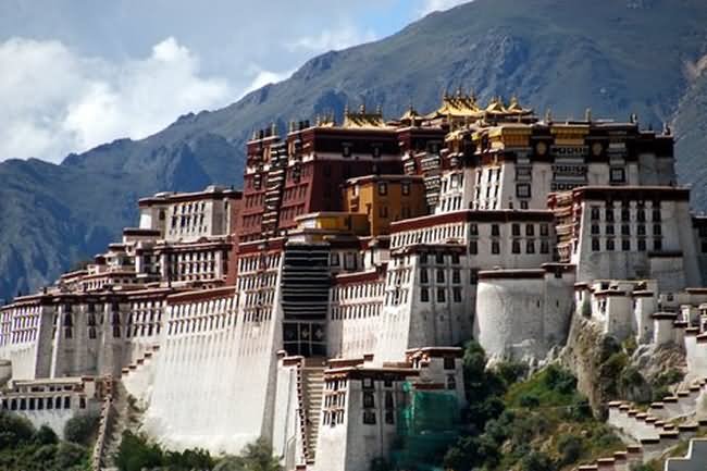 Potala Palace In Lhasa Tibe Architecture Picture