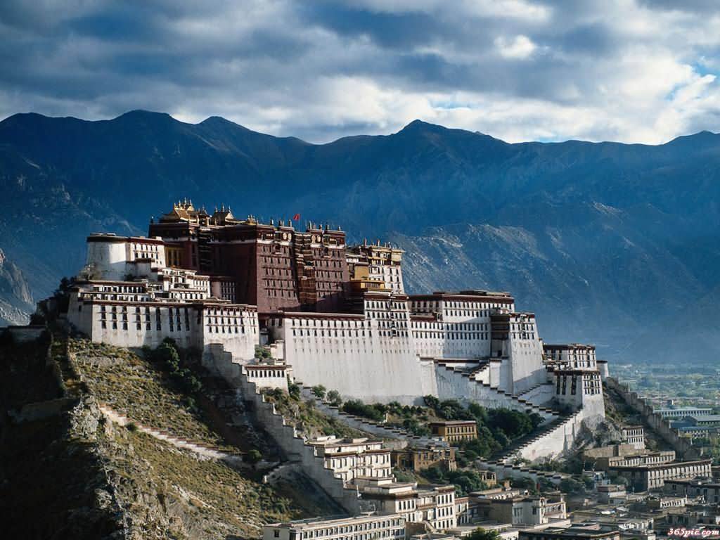 Potala Palace In Tibet