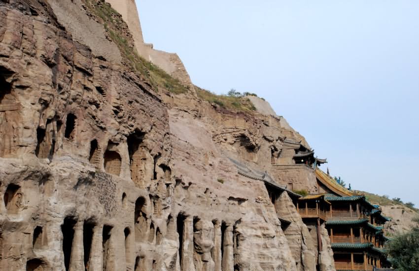 Rock Carvings At The Mogao Caves, Dunhuang