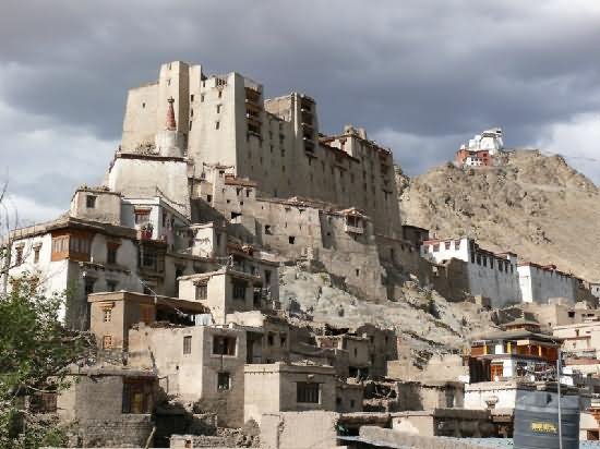 Side View Of The Leh Palace, Leh