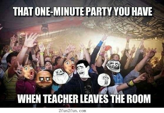 That One-Minute Party You Have Funny Meme Image