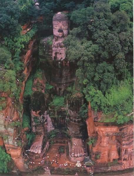 The Giant Buddha Of Leshan, China