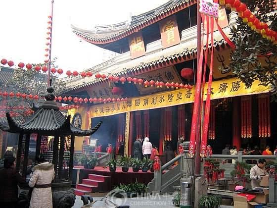 The Jade Buddha Temple In Shanghai, China