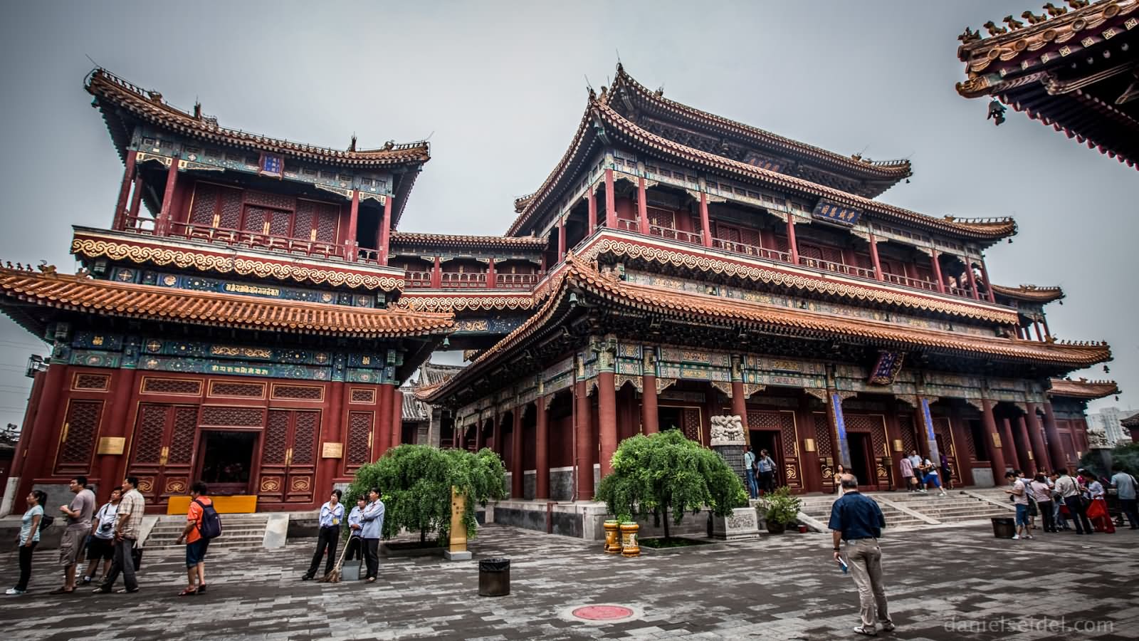 The Jade Buddha Temple is a Buddhist temple located in Shanghai, China