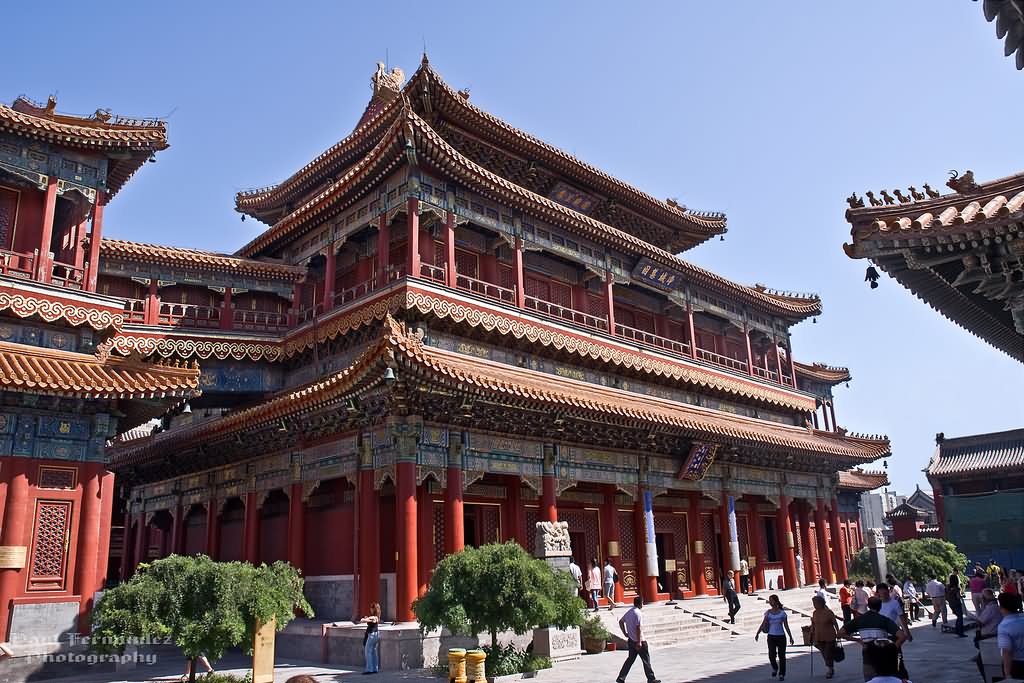 The Lama Temple In Beijing