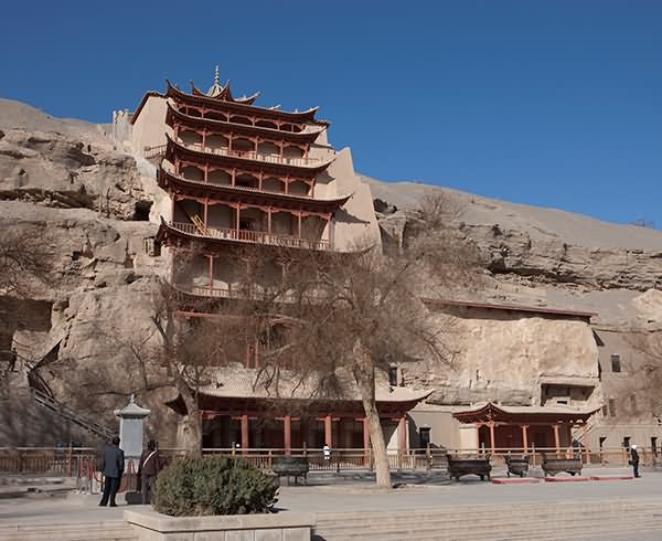 The Mogao Caves In Dunhuang, China