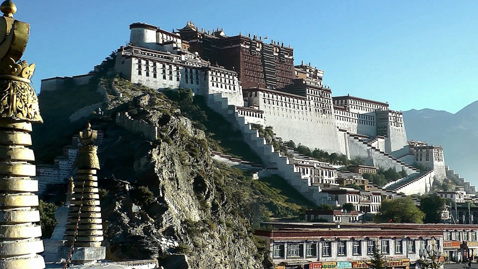 The Potala Palace In Lhasa, Tibet