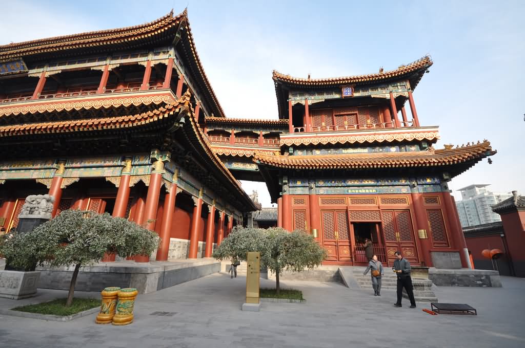 The Yonghe Temple In Beijing