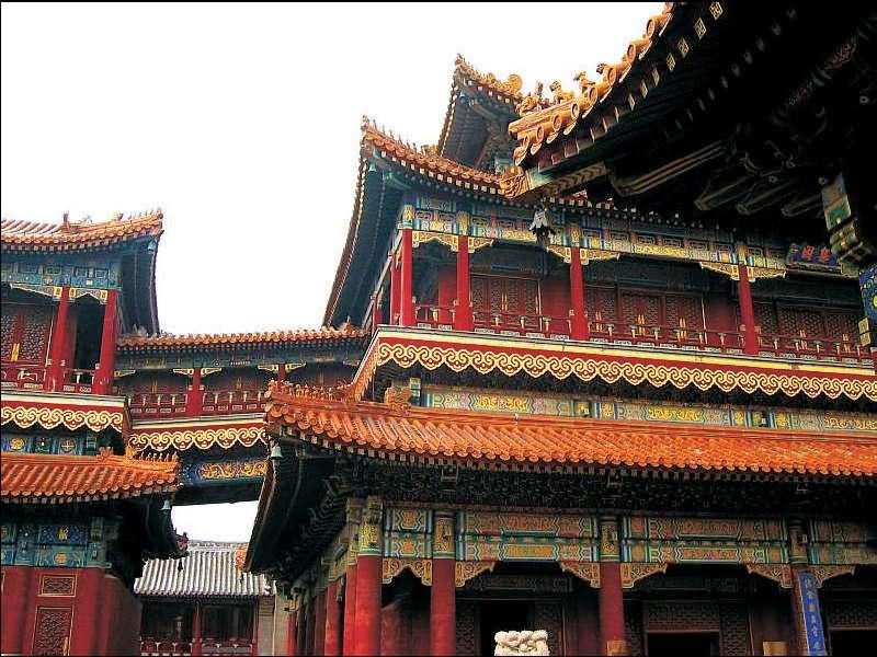 Tibetan Yonghe Temple In Beijing