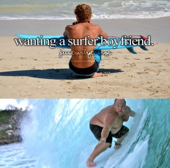 Waiting A Surfer Boyfriend Very Funny Surfing Meme Image For Facebook