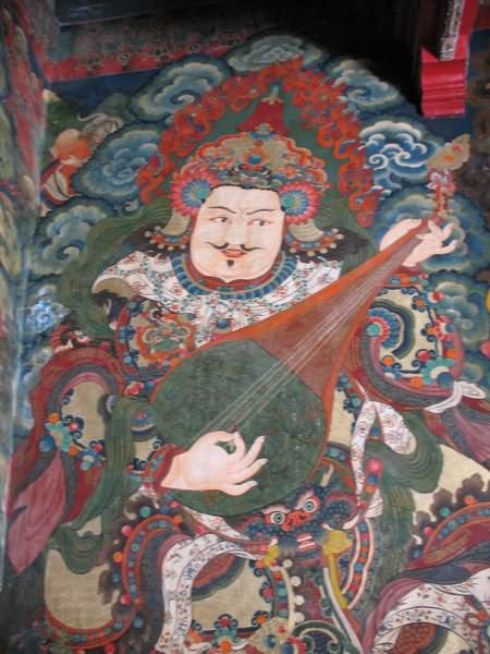 Wall Painting Inside The Potala Palace