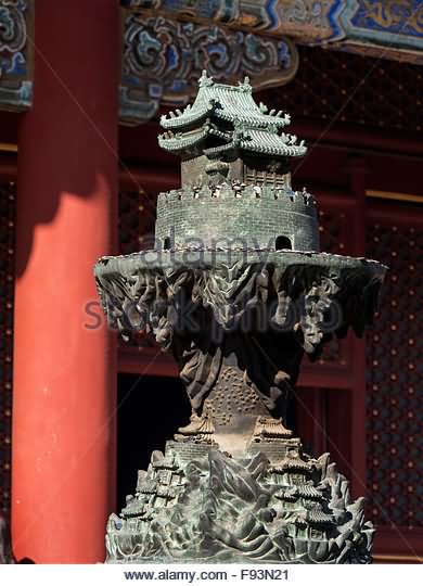 World Moautain Sumeru Inside Yonghe Temple, Beijing