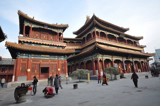 Yonghe Lama Temple In Beijing