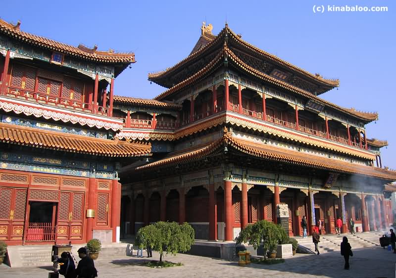 Yonghe Temple In China Picture