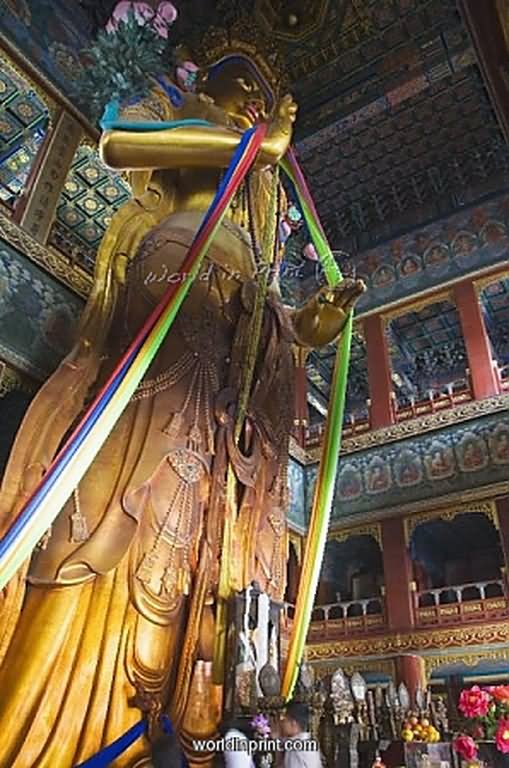Yonghe Tibetan Temple In Beijing