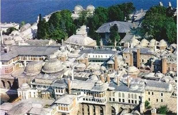 Aerial View Of Topkapi Palace