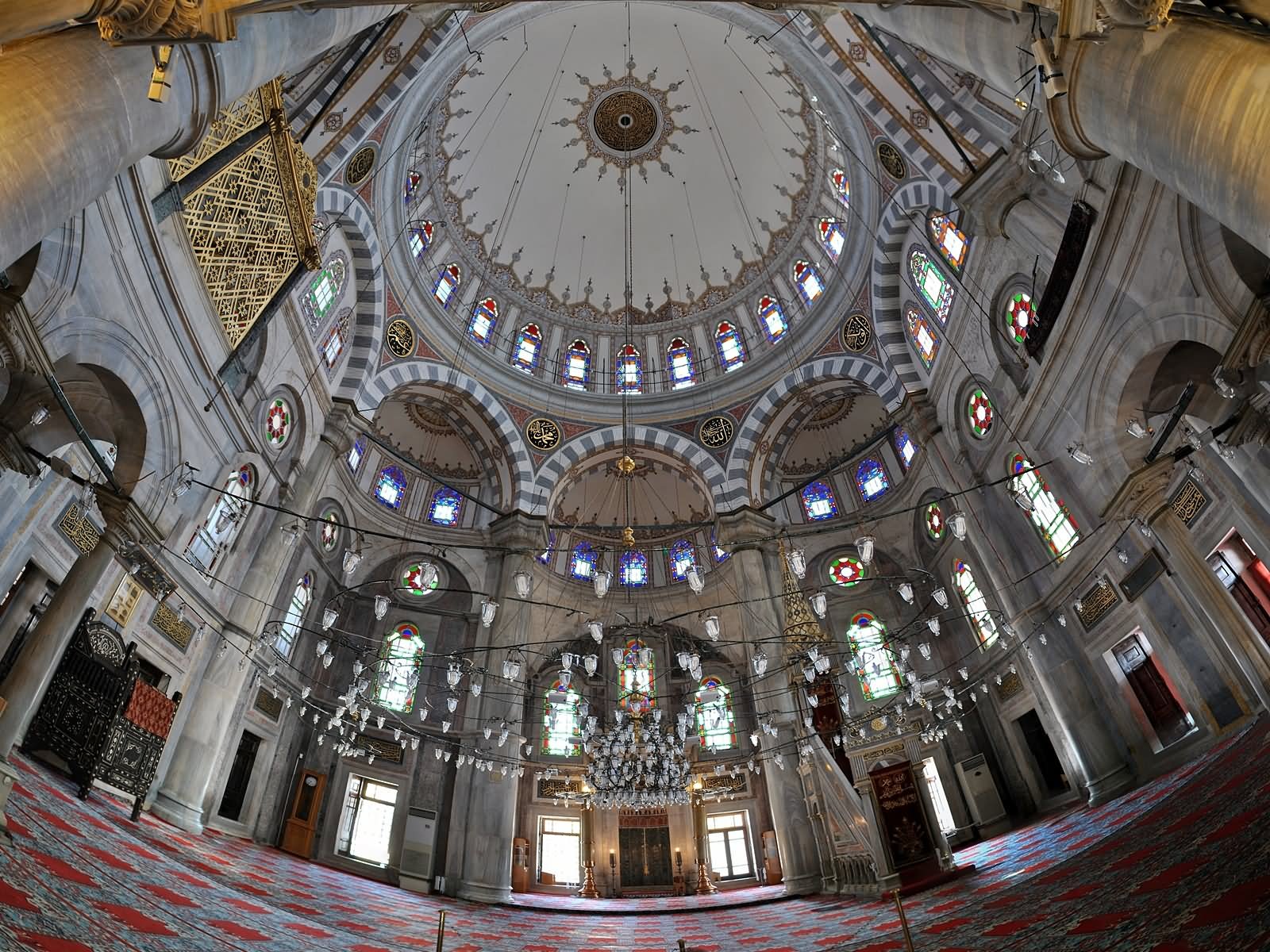 Amazing Art Work Inside The Blue Mosque