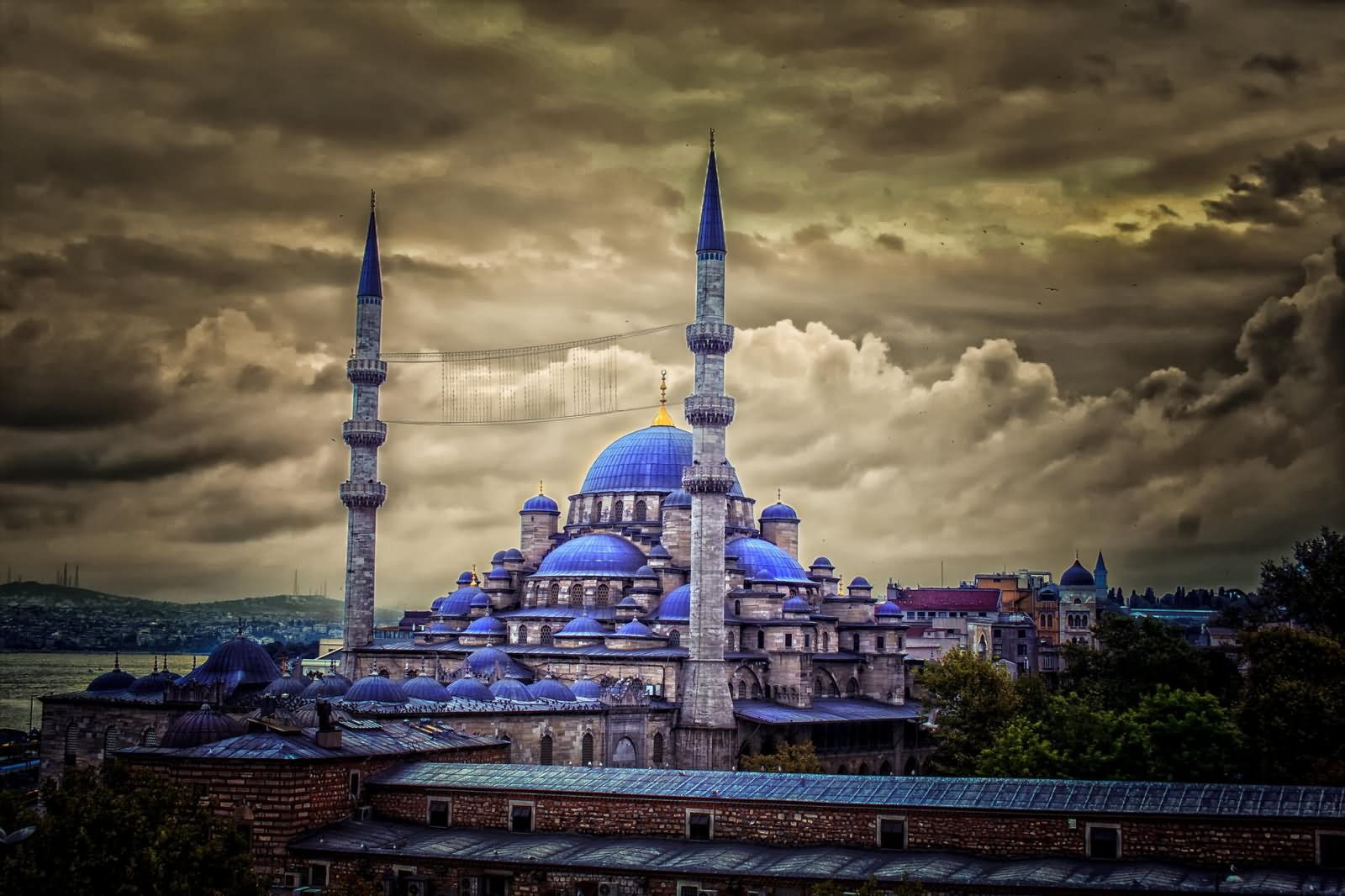 Amazing View Of The Blue Mosque, Istanbul
