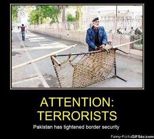 Attention Terrorists Funny Meme Poster Picture