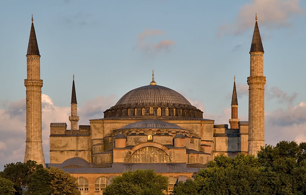 Beautiful Picture Of The Hagia Sophia In Istanbul