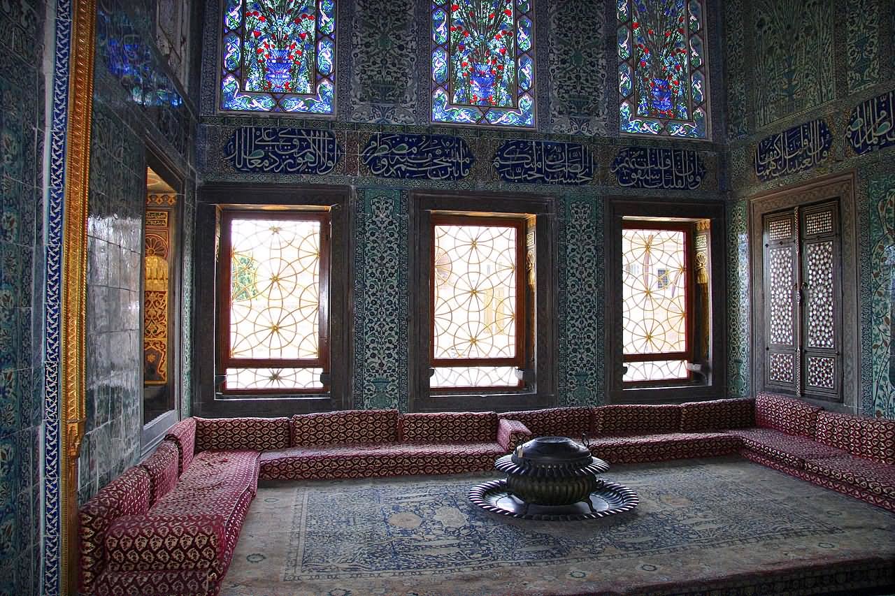 Beautiful Room Inside The Topkapi Palace