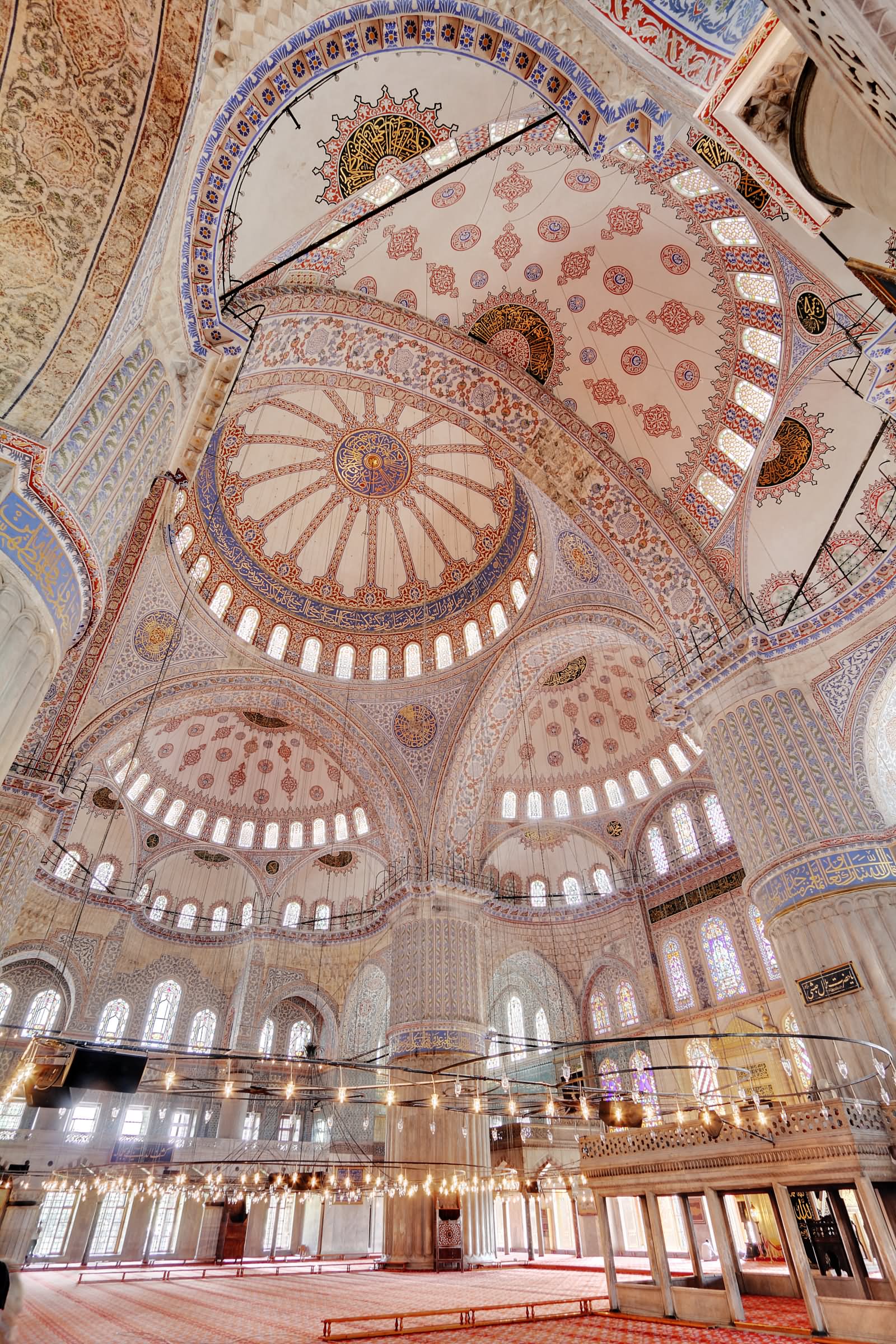 Blue Mosque Interior Picture