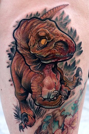 Dinosaur Gypsy Tattoo