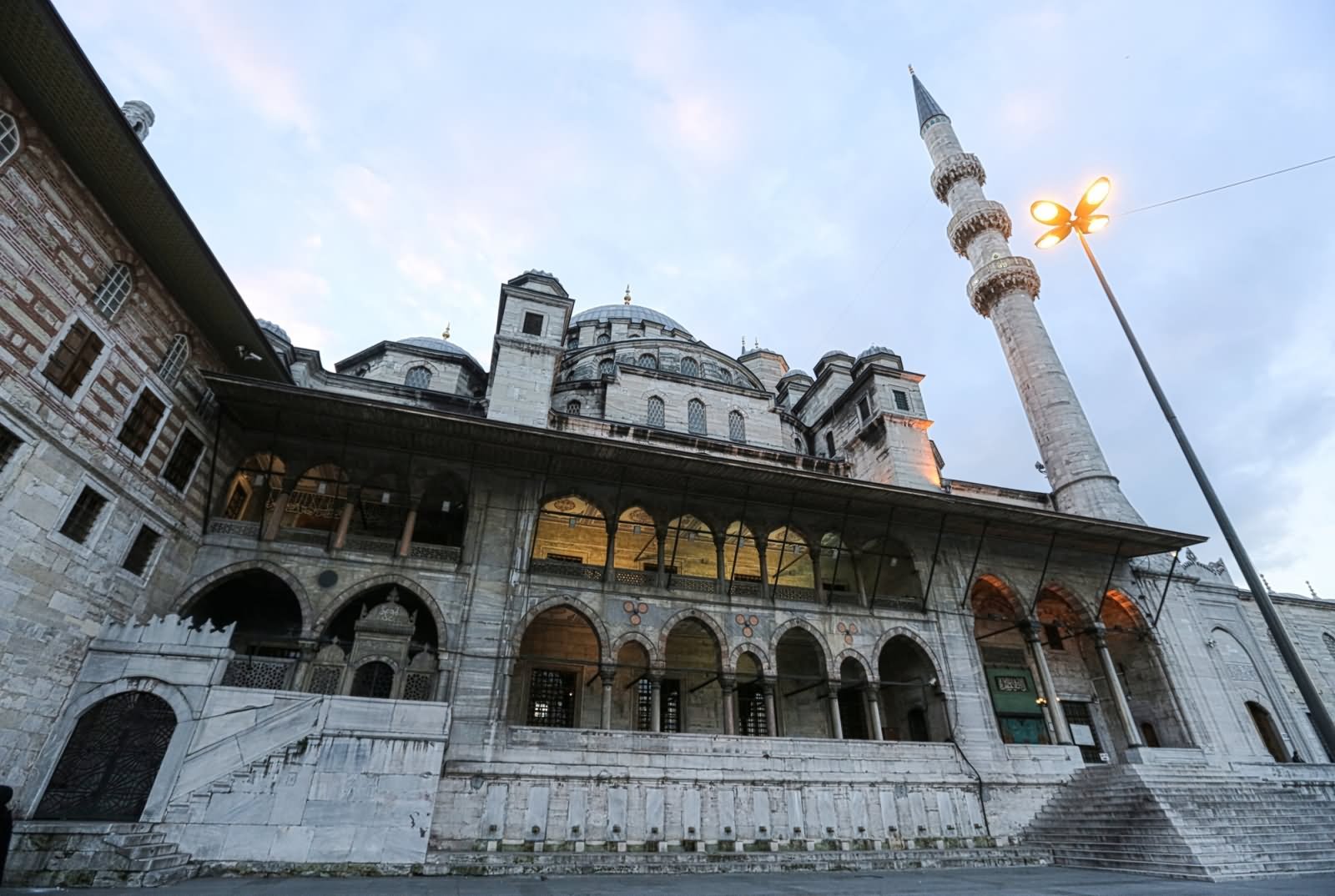 Entrance Of The Yeni Cami Mosque