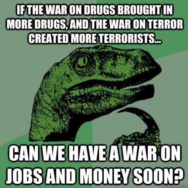 Funny Money Meme Can We Have A War On Jobs And Money Soon Image