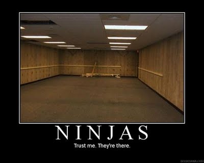 Funny Ninja Meme Ninjas Trust Me They Are There Picture