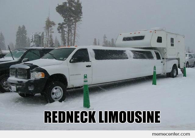 Funny Redneck Limousine Image