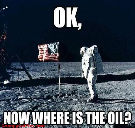 Funny Space Meme Ok Now Where Is The Oil Photo