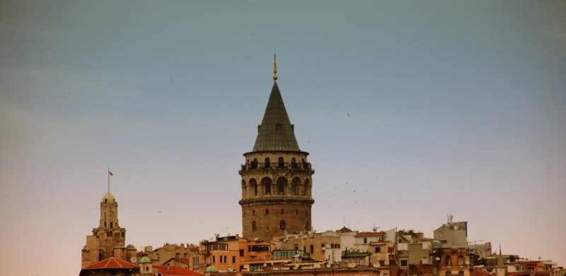 Galata Tower In Istanbul Image