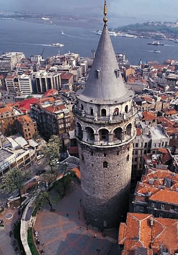 Galata Tower In Istanbul Picture