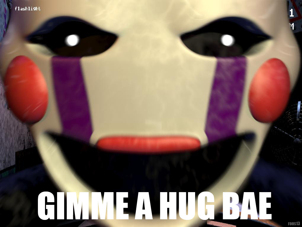 Gimme A Hug Bae Funny Puppet Meme Picture