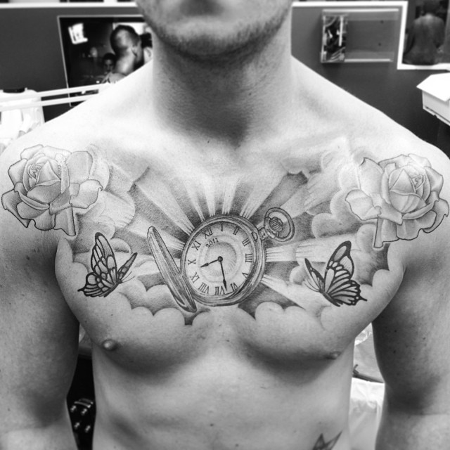 tattoo designs for men with clouds pic chest tattoo designs for men | Chest  tattoo men, Cool chest tattoos, Cloud tattoo