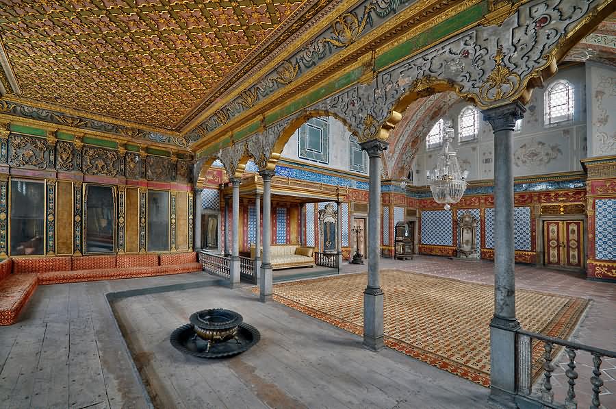 Hall Inside The Topkapi Palace, Istanbul
