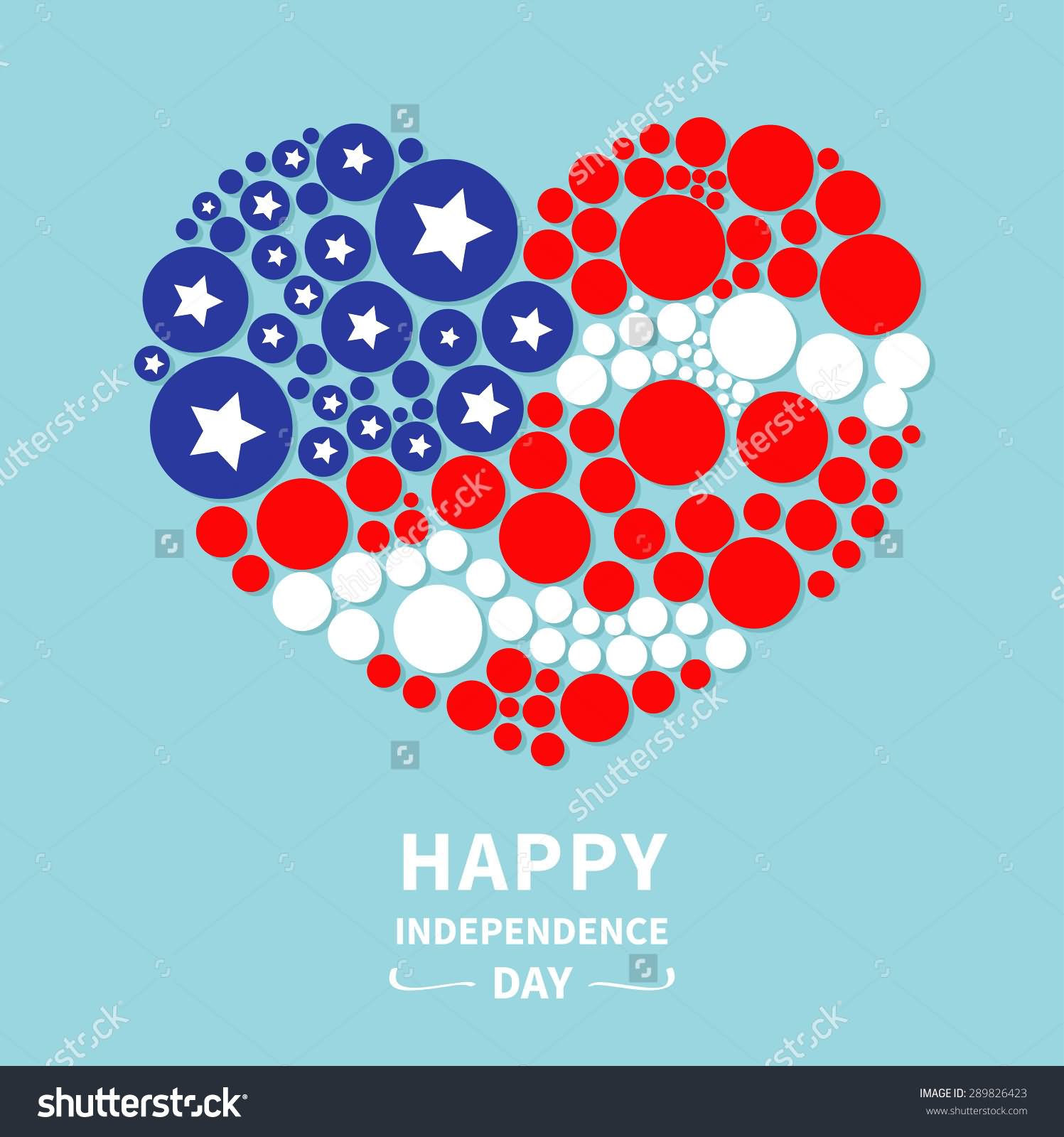 Happy Independence Day America Clipart Image