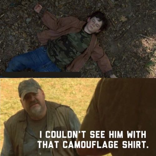 I Couldn't See Him With That Camouflage Shirt Funny Meme Image