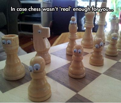 In Case Chess Wasn't Real Enough For You Funny Chess Meme Image